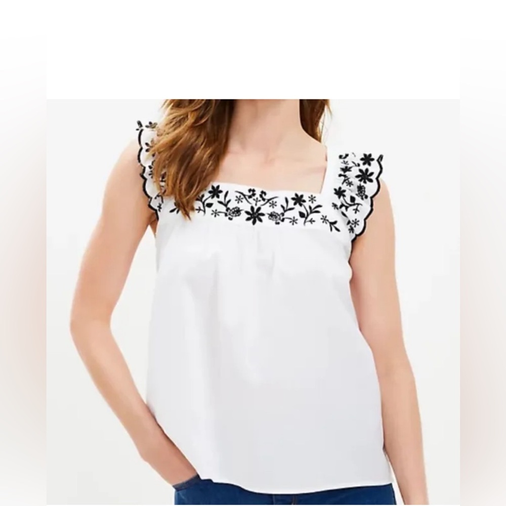 Pretty embroidered top